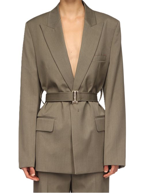  Victoria Beckham | 1126WJK006909A9639 SAGE MELANGE
